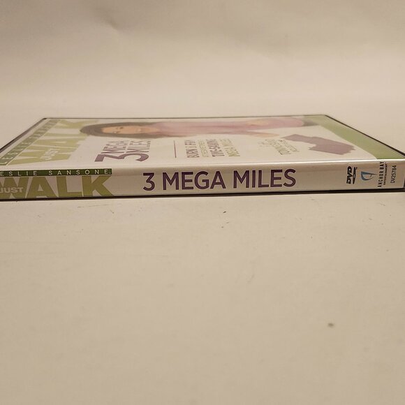 LESLIE SANSONE 3 MEGA MILES DVD Open Case No Band - Picture 5 of 5